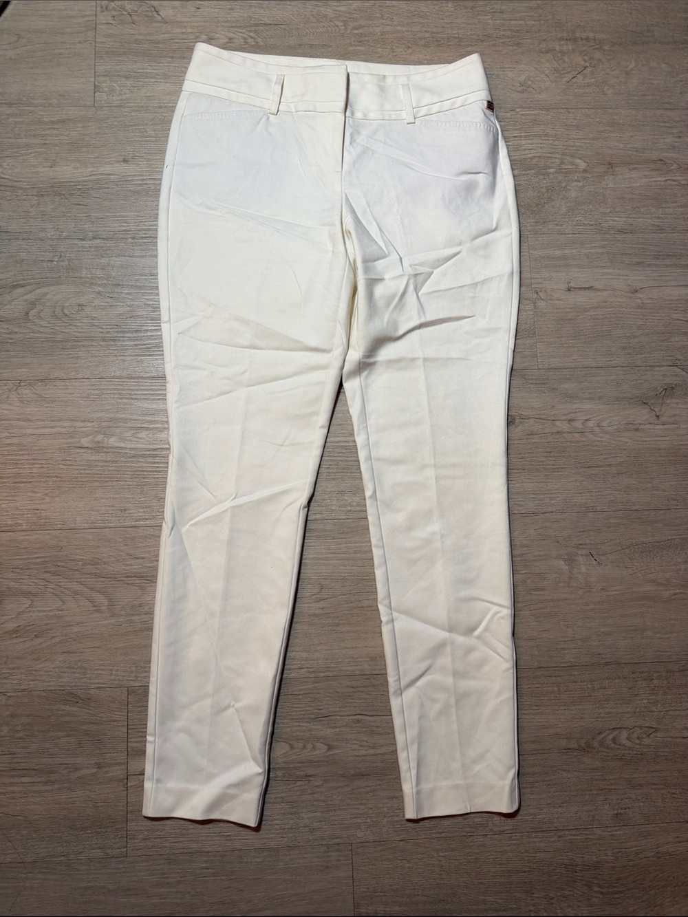 Ivanka Trump Woman’s Cream Dress Pants - Slim Tailored Style